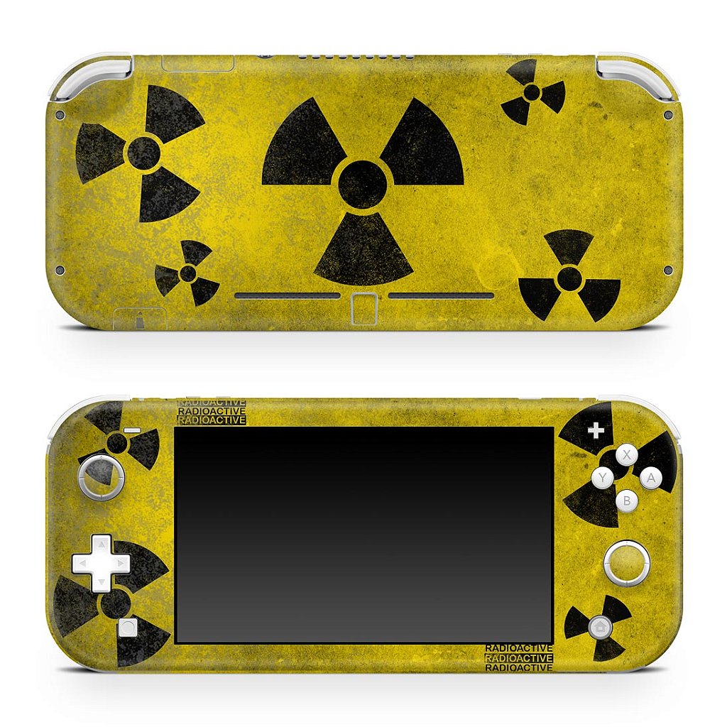 Skin Anti-Rage Nintendo Switch 1 Lite - Radioativo