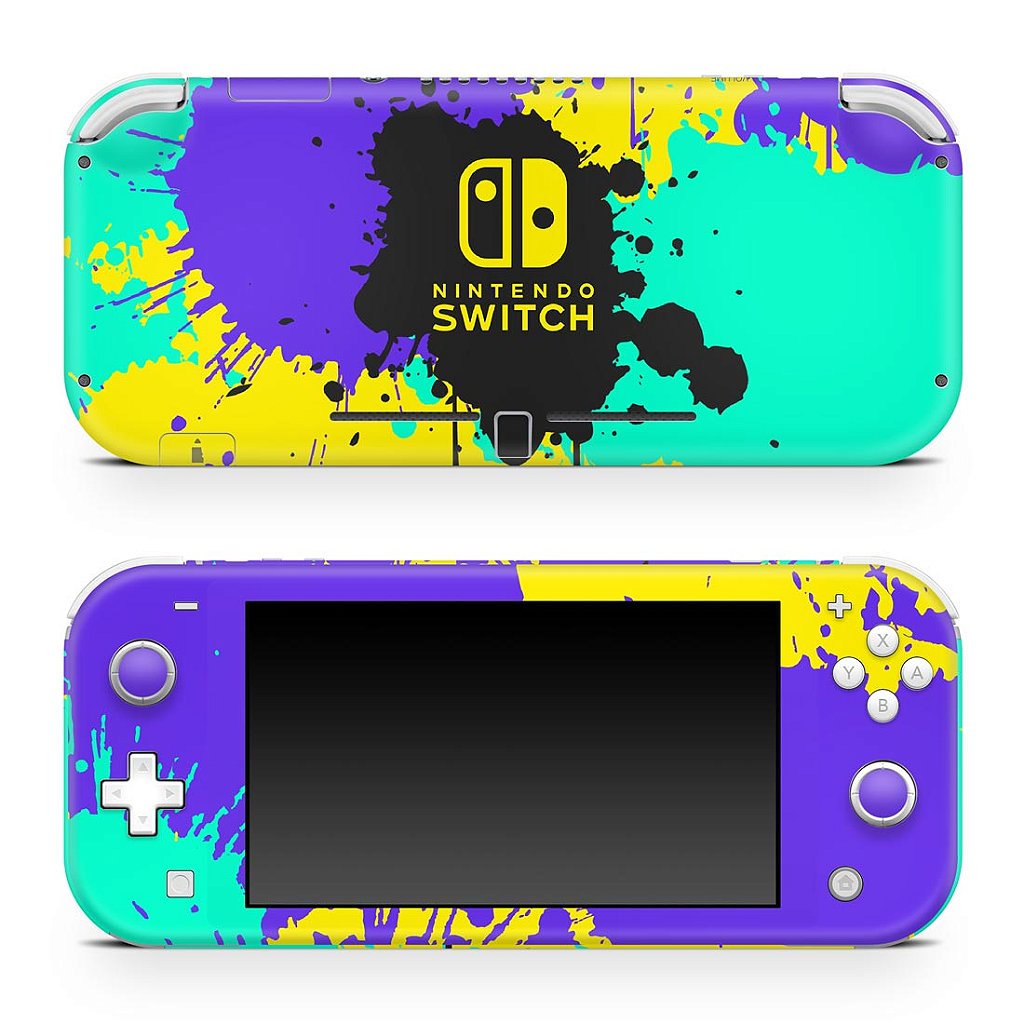 Skin Anti-Rage Nintendo Switch 1 Lite - Splatoon 3