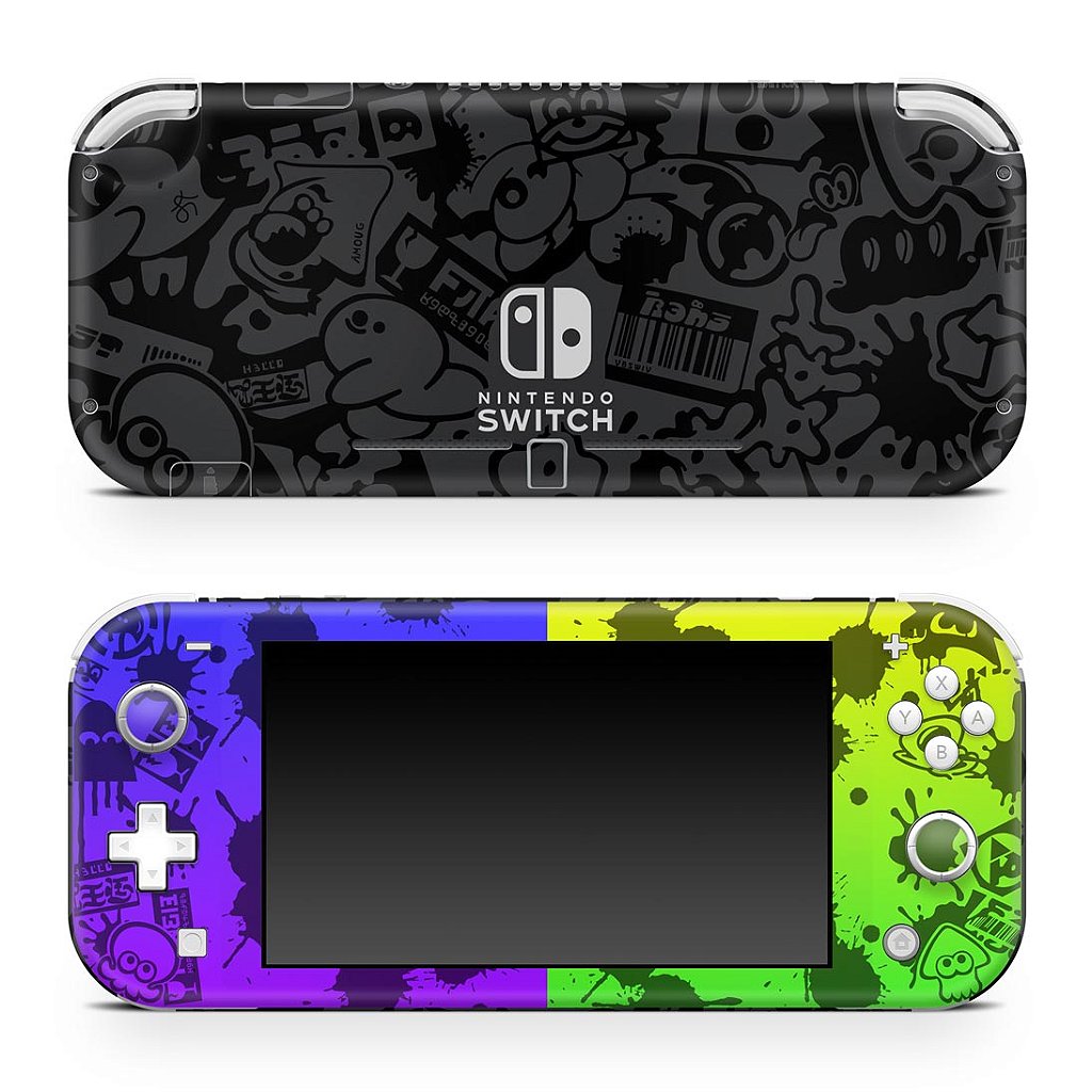 Skin Anti-Rage Nintendo Switch 1 Lite - Splatoon 3 Special