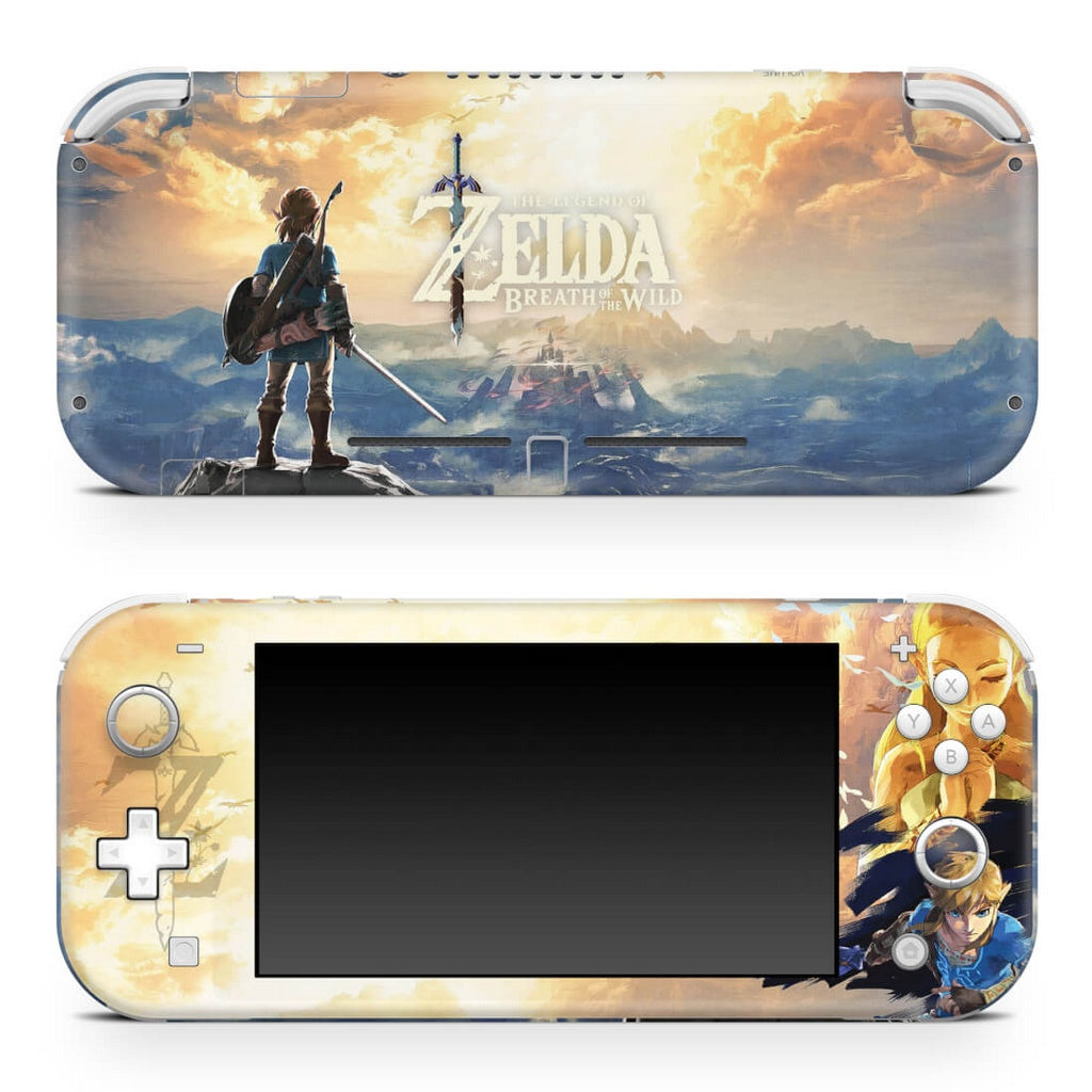 Skin Anti-Rage Nintendo Switch 1 Lite - Zelda Breath Of The Wild