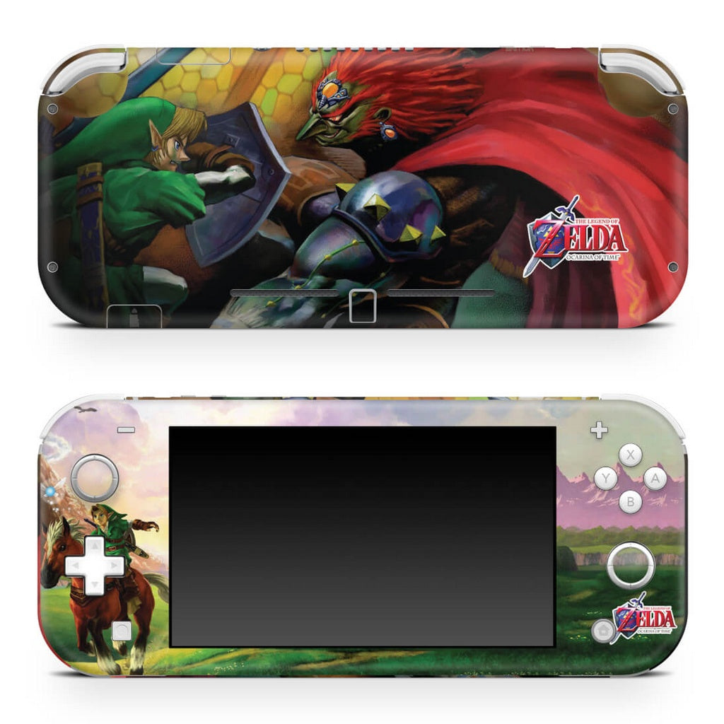 Skin Anti-Rage Nintendo Switch 1 Lite - Zelda Ocarina Of Time