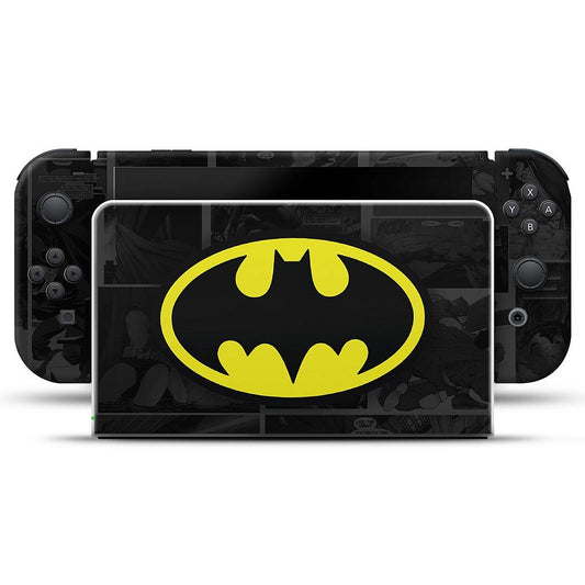 Skin Anti-Rage Nintendo Switch 1 Oled - Batman Comics