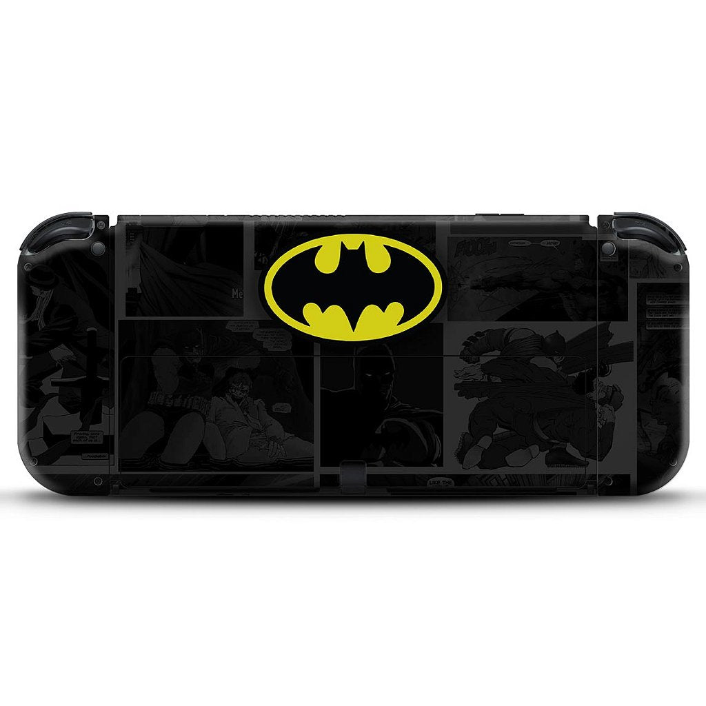Skin Anti-Rage Nintendo Switch 1 Oled - Batman Comics - Pop Arte Skins - foto 2