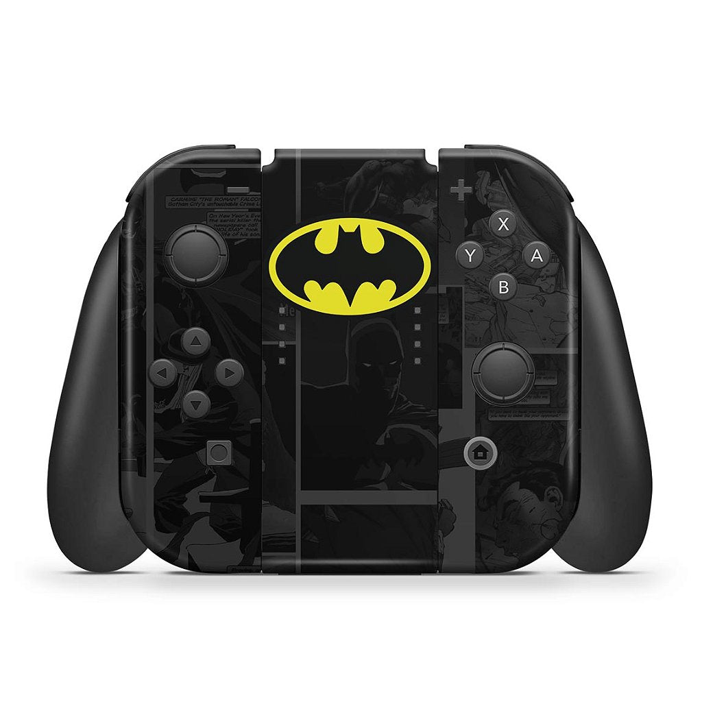 Skin Anti-Rage Nintendo Switch 1 Oled - Batman Comics - Pop Arte Skins - foto 3