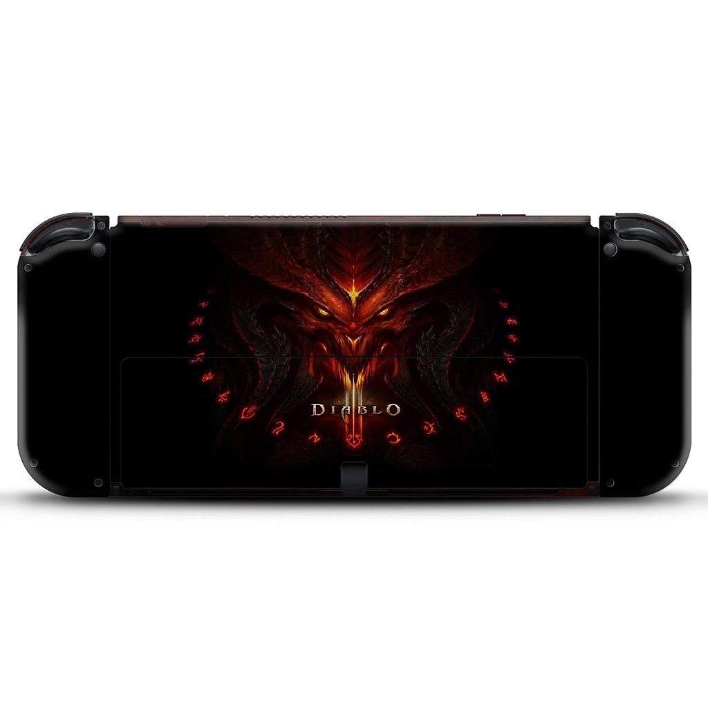 Skin Anti-Rage Nintendo Switch 1 Oled - Diablo Iii - Pop Arte Skins - foto 2