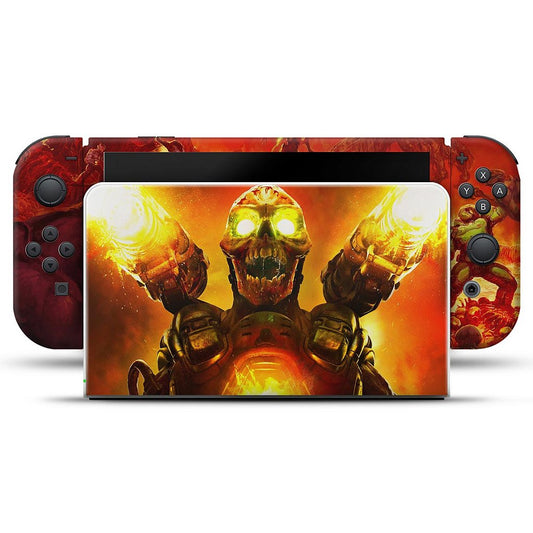 Skin Anti-Rage Nintendo Switch 1 Oled - Doom