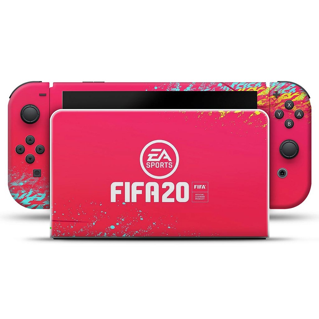 Skin Anti-Rage Nintendo Switch 1 Oled - Fifa 20