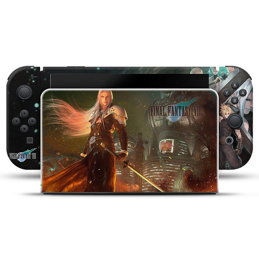 Skin Anti-Rage Nintendo Switch 1 Oled - Final Fantasy Vii: Remake