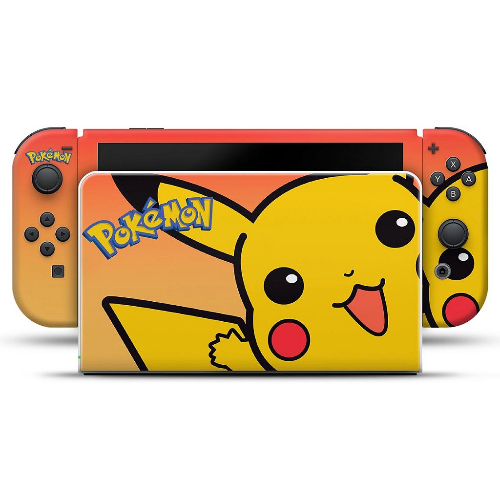 Skin Anti-Rage Nintendo Switch 1 Oled - Pokémon: Pikachu