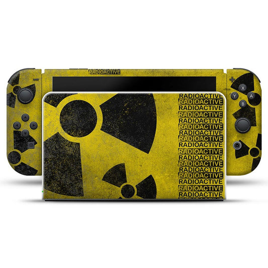 Skin Anti-Rage Nintendo Switch 1 Oled - Radioativo