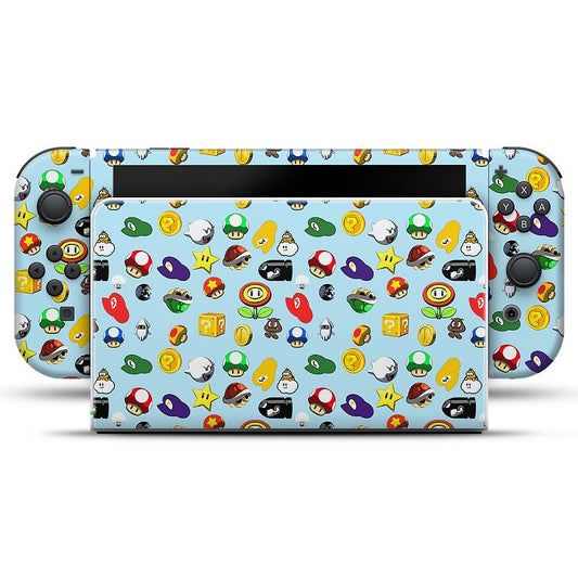 Skin Anti-Rage Nintendo Switch 1 Oled - Super Mario