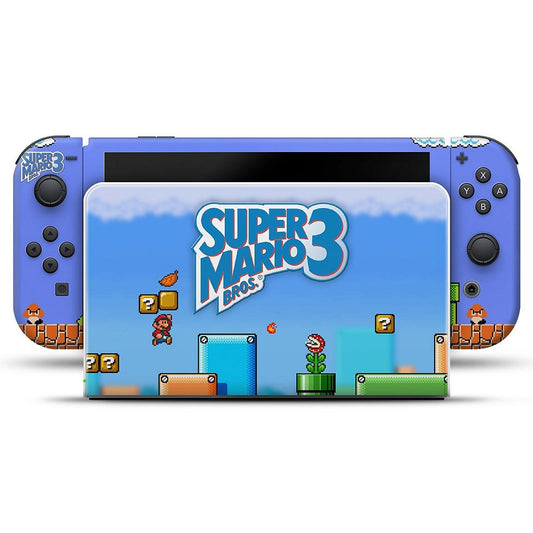 Skin Anti-Rage Nintendo Switch 1 Oled - Super Mario Bros 3