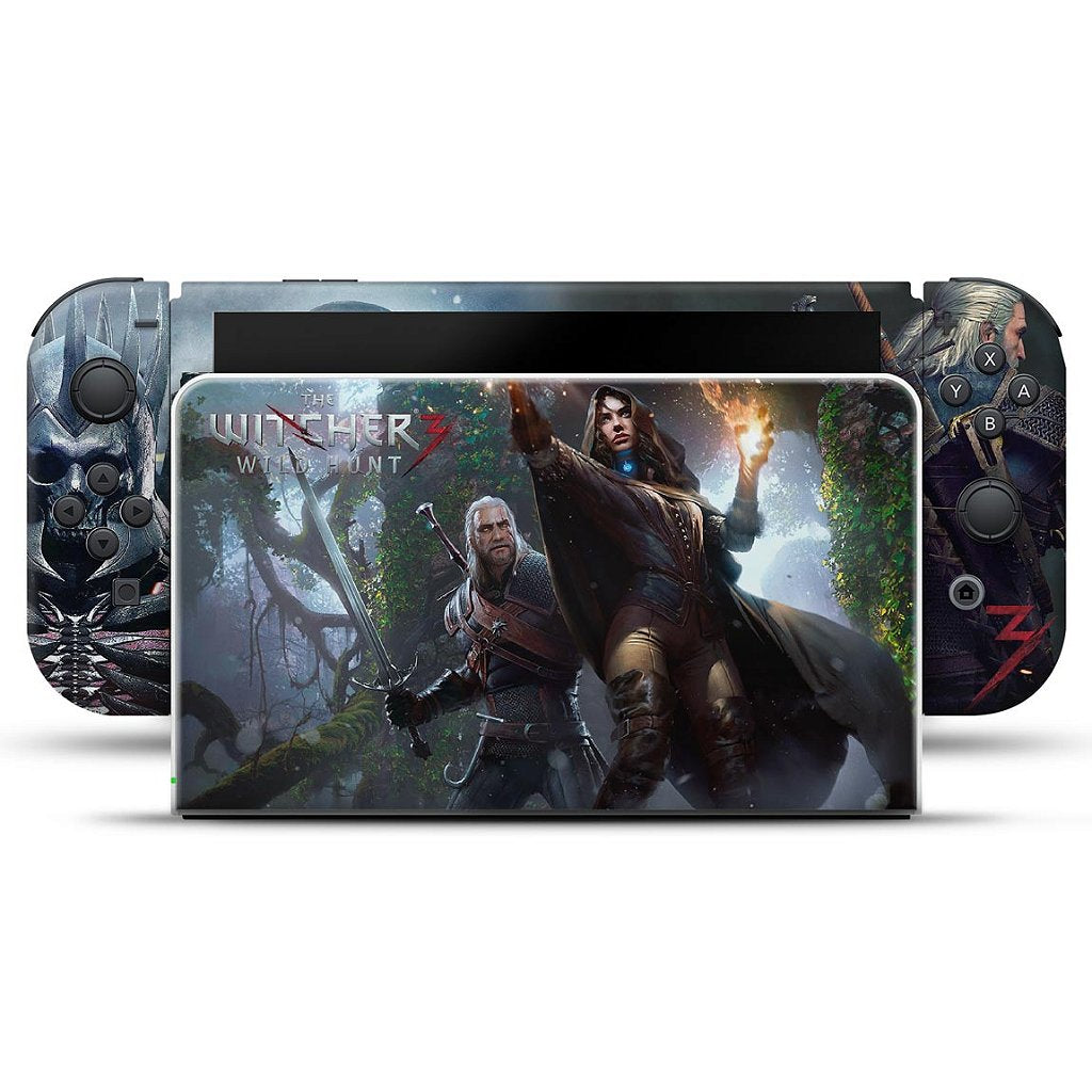 Skin Anti-Rage Nintendo Switch 1 Oled - The Witcher 3: Wild Hunt