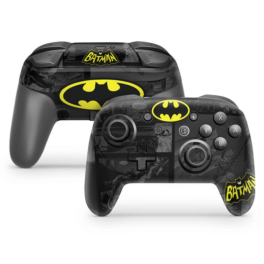Skin Anti-Rage Nintendo Switch 1 Pro Controle - Batman Comics