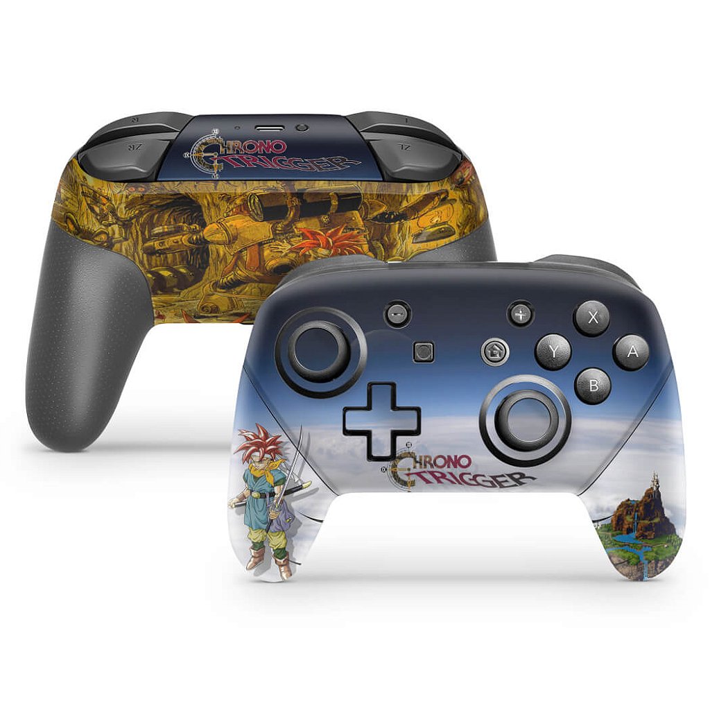 Skin Anti-Rage Nintendo Switch 1 Pro Controle - Chrono Trigger
