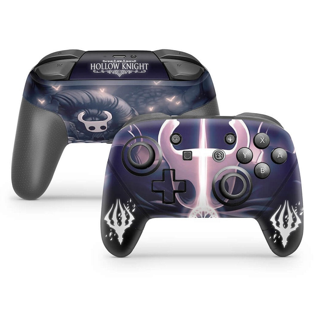 Skin Anti-Rage Nintendo Switch 1 Pro Controle - Hollow Knight