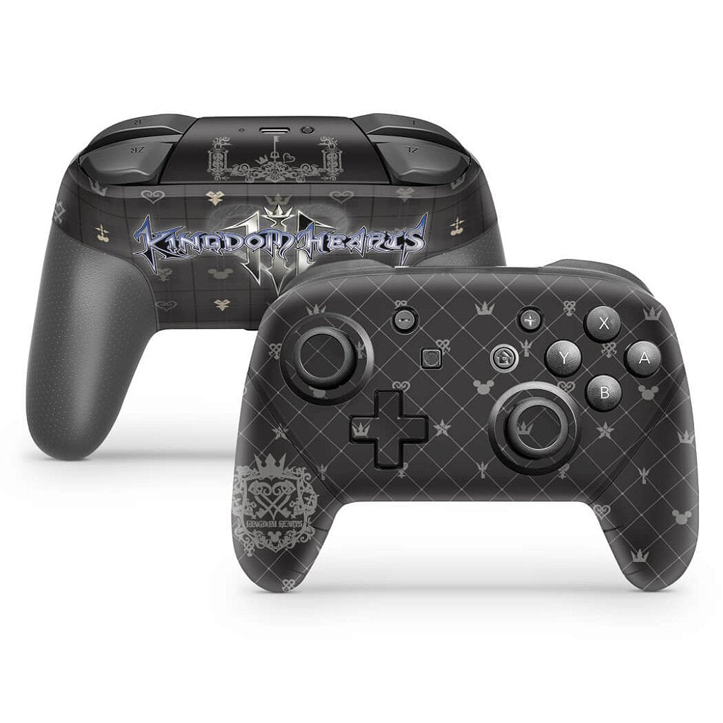 Skin Anti-Rage Nintendo Switch 1 Pro Controle - Kingdom Hearts 3