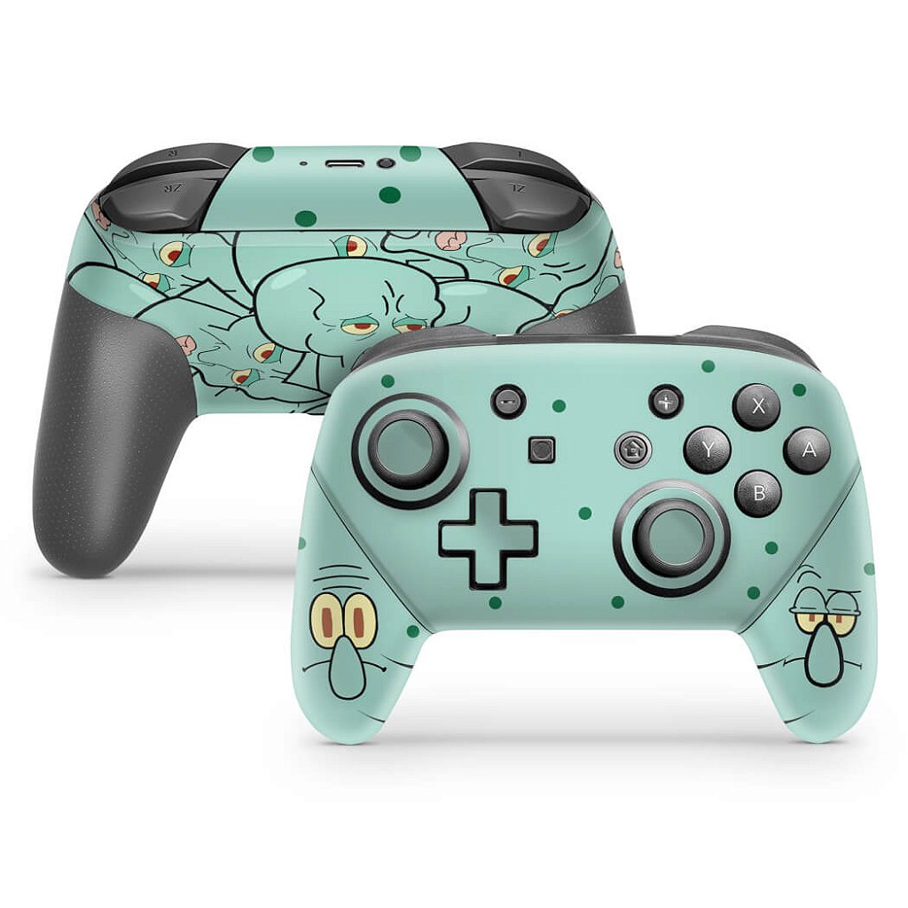 Skin Anti-Rage Nintendo Switch 1 Pro Controle - Lula Molusco