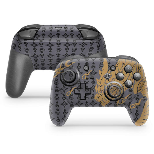 Skin Anti-Rage Nintendo Switch 1 Pro Controle - Monster Hunter Rise
