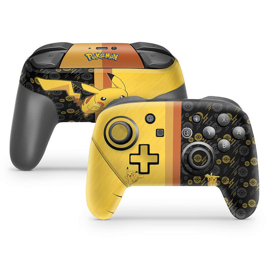 Skin Anti-Rage Nintendo Switch 1 Pro Controle - Pikachu Pokemon