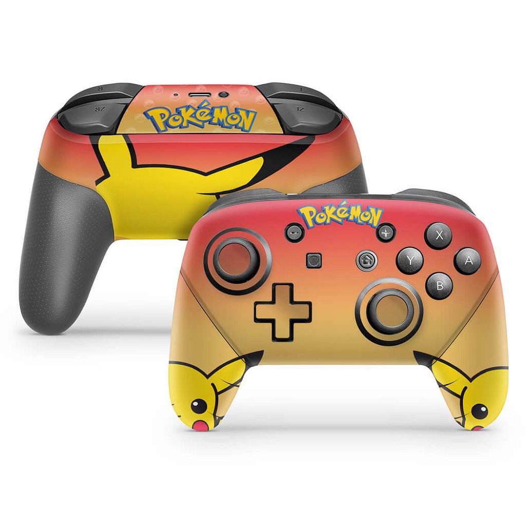 Skin Anti-Rage Nintendo Switch 1 Pro Controle - Pokémon: Pikachu