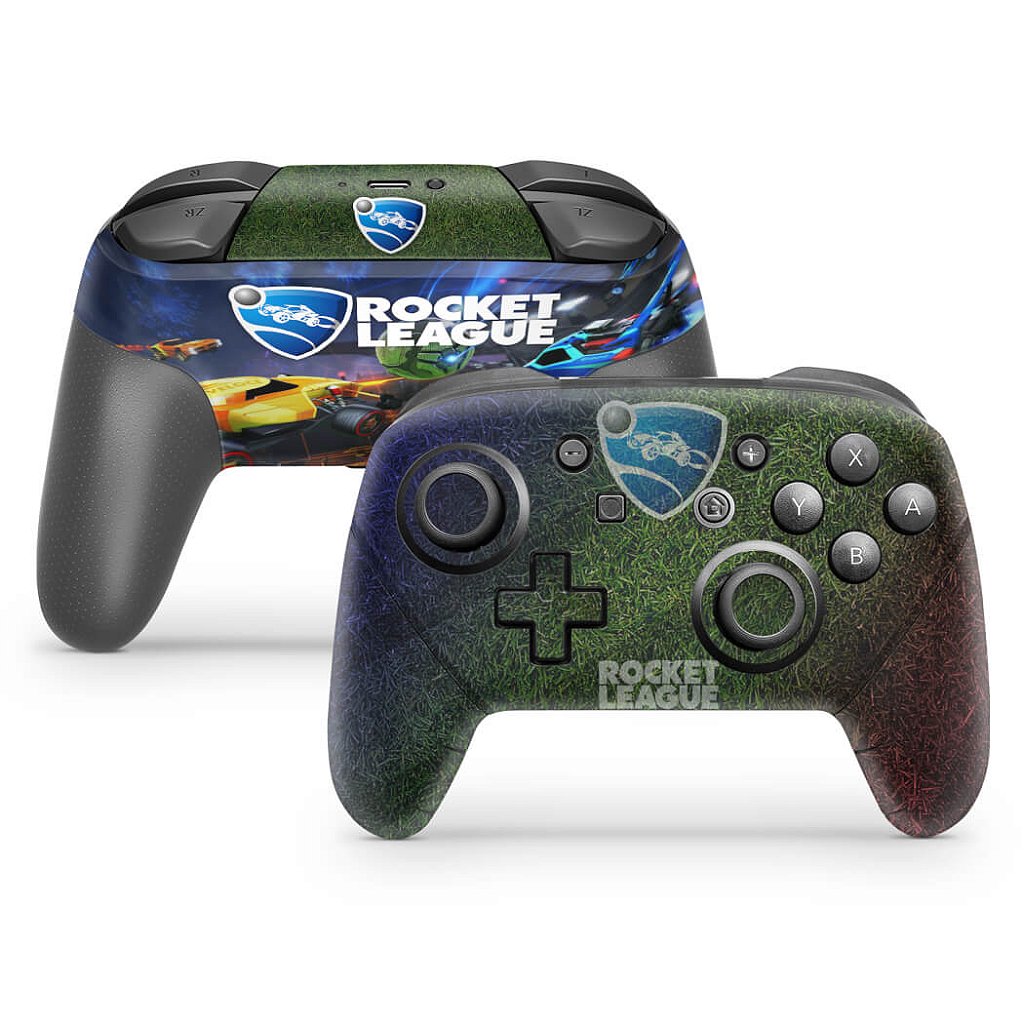 Skin Anti-Rage Nintendo Switch 1 Pro Controle - Rocket League