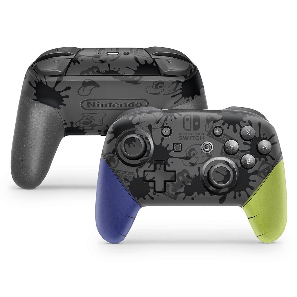 Skin Anti-Rage Nintendo Switch 1 Pro Controle - Splatoon 3 Special