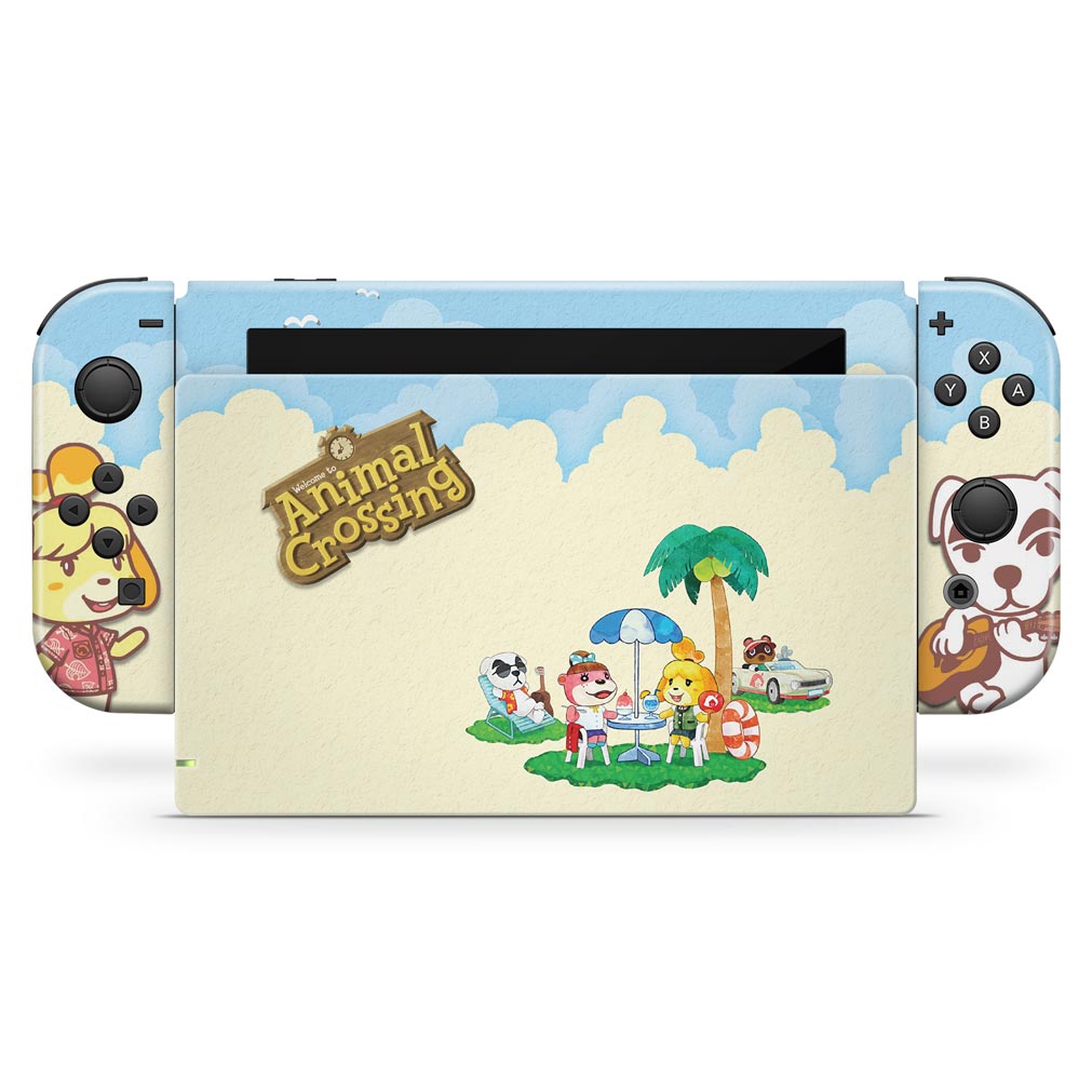 Skin Anti-Rage Nintendo Switch 1 - Animal Crossing