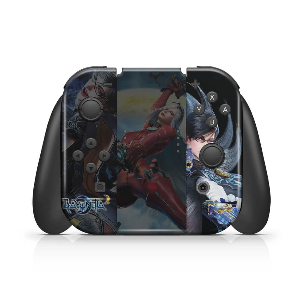 Skin Anti-Rage Nintendo Switch 1 - Bayonetta 2 - Pop Arte Skins - foto 3