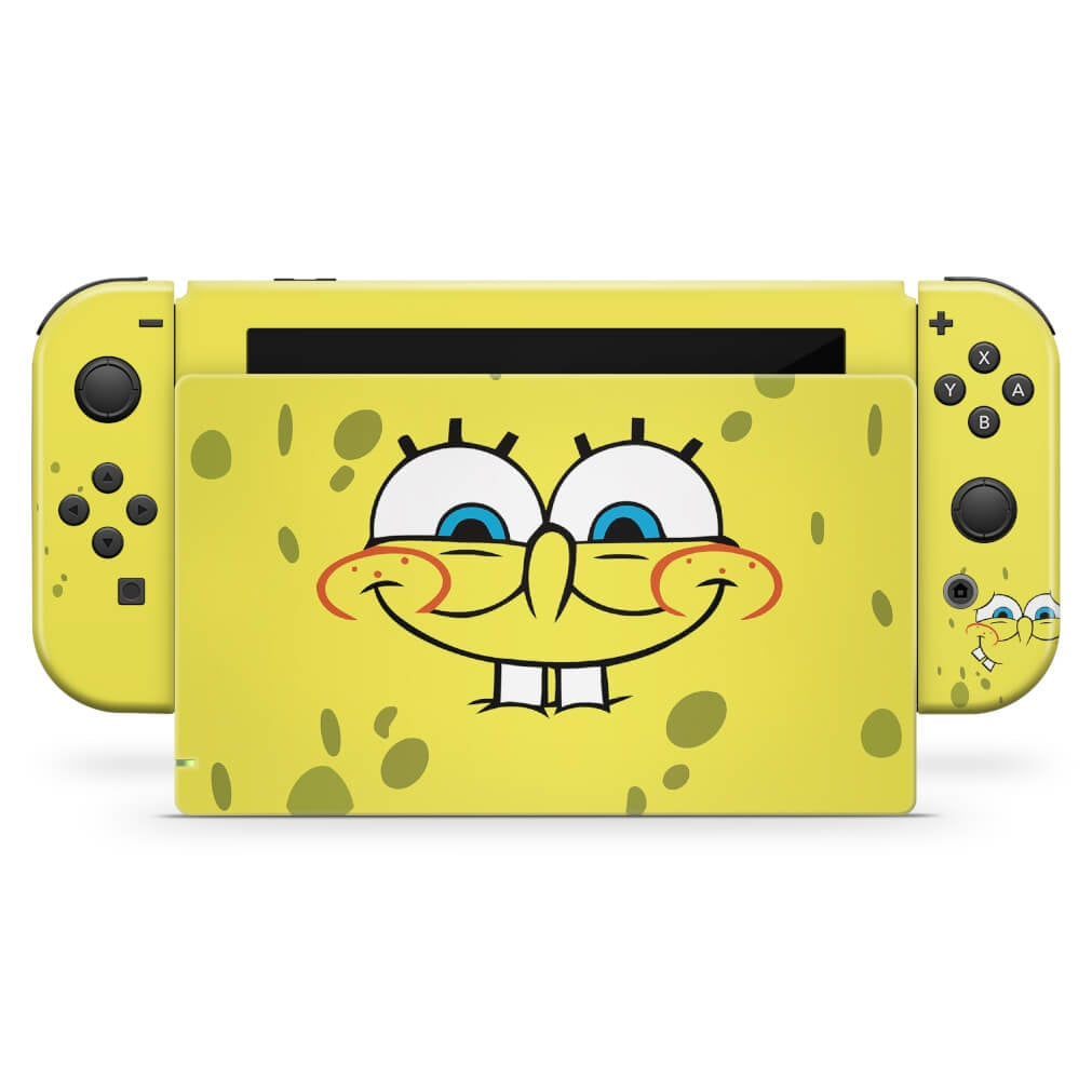 Skin Anti-Rage Nintendo Switch 1 - Bob Esponja