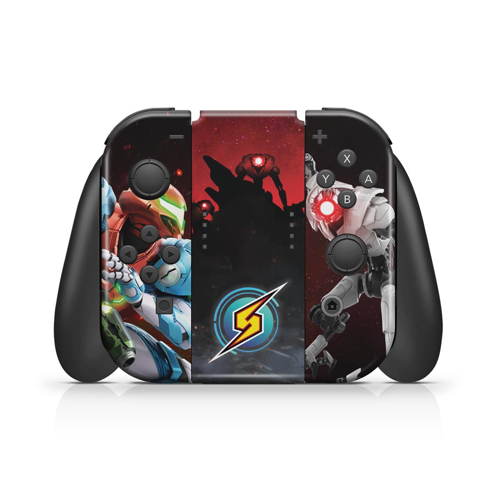 Skin Anti-Rage Nintendo Switch 1 - Metroid Dread - Pop Arte Skins - foto 3