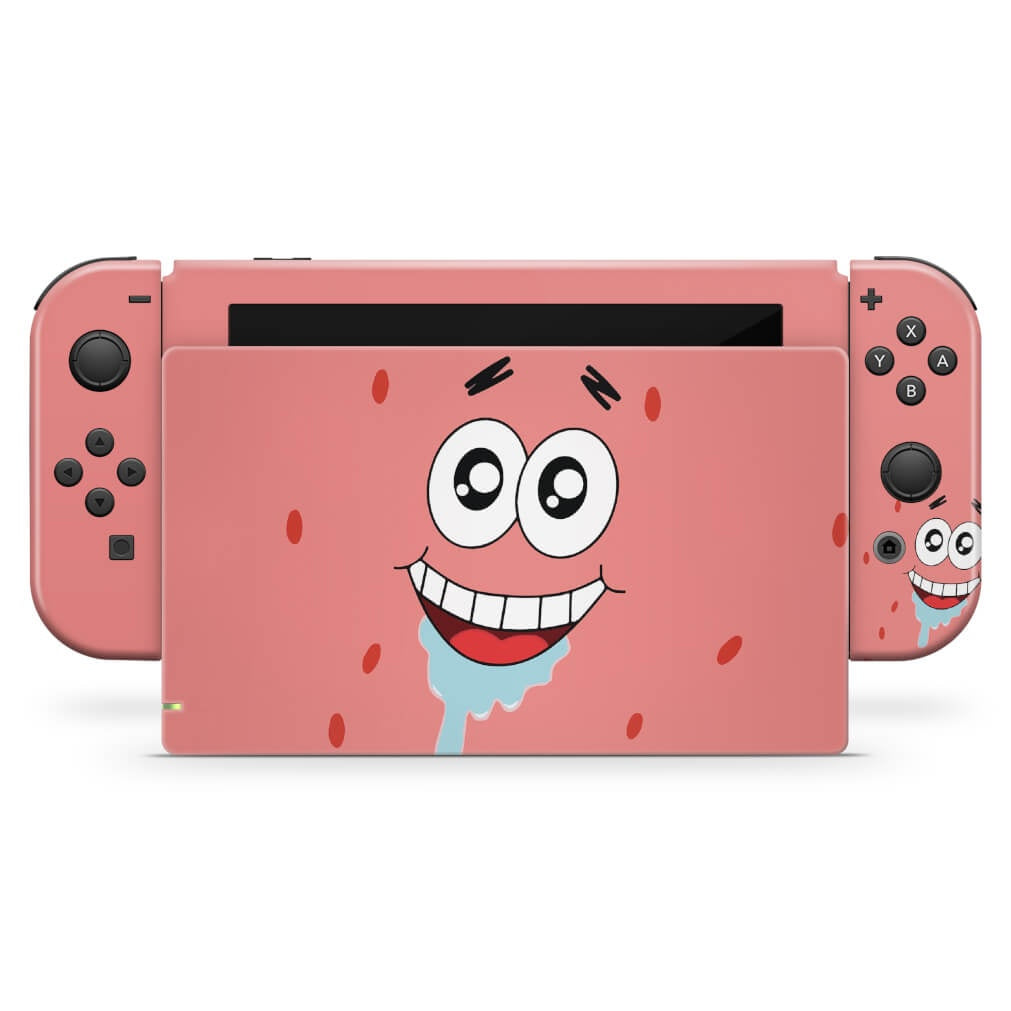 Skin Anti-Rage Nintendo Switch 1 - Patrick Bob Esponja