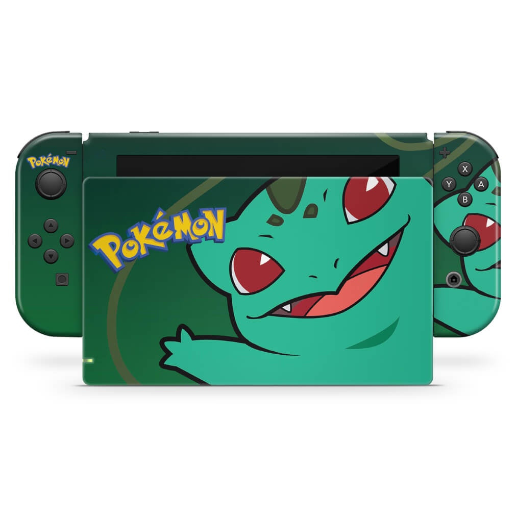 Skin Anti-Rage Nintendo Switch 1 - Pokémon Bulbasaur