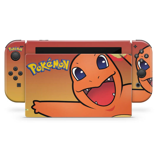 Skin Anti-Rage Nintendo Switch 1 - Pokémon Charmander