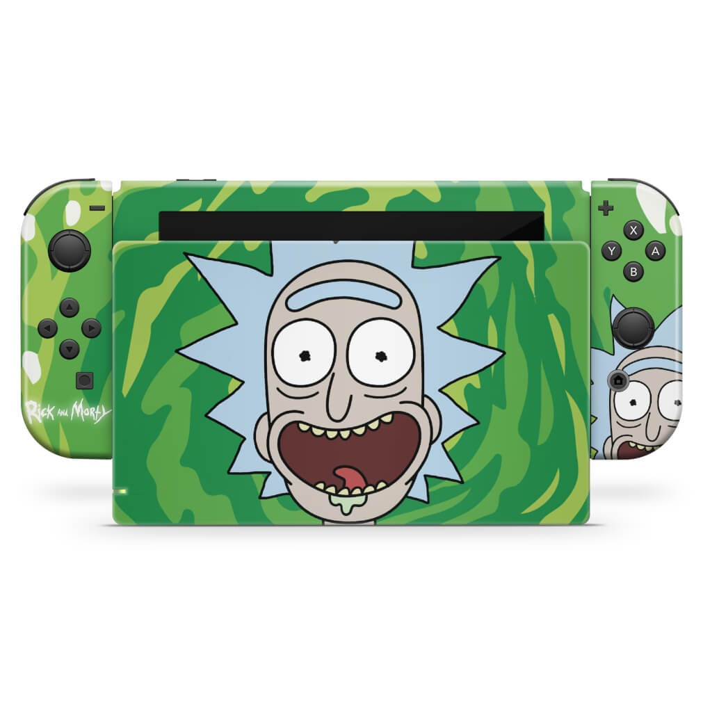 Skin Anti-Rage Nintendo Switch 1 - Rick And Morty