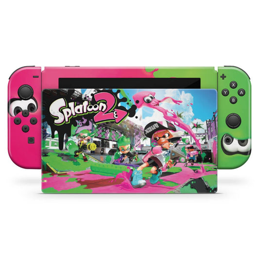 Skin Anti-Rage Nintendo Switch 1 - Splatoon 2