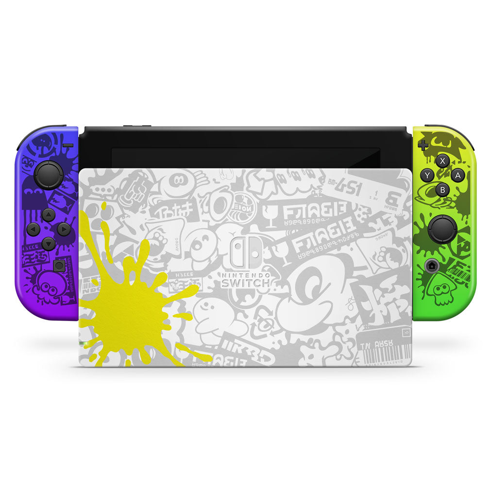 Skin Anti-Rage Nintendo Switch 1 - Splatoon 3 Special