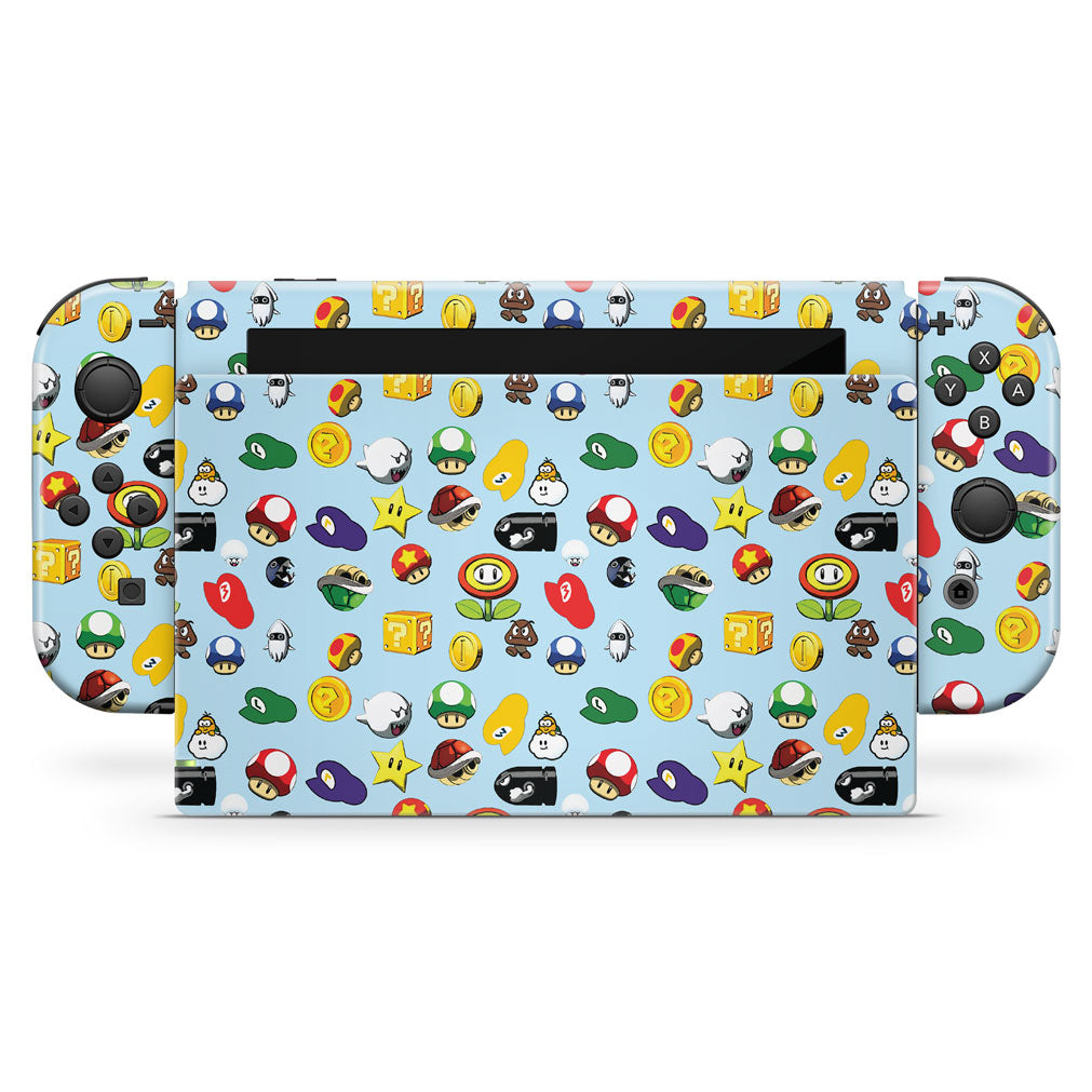 Skin Anti-Rage Nintendo Switch 1 - Super Mario