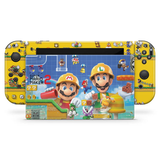 Skin Anti-Rage Nintendo Switch 1 - Super Mario Maker 2