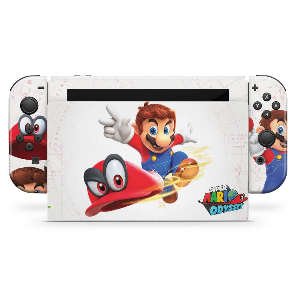 Skin Anti-Rage Nintendo Switch 1 - Super Mario Odyssey