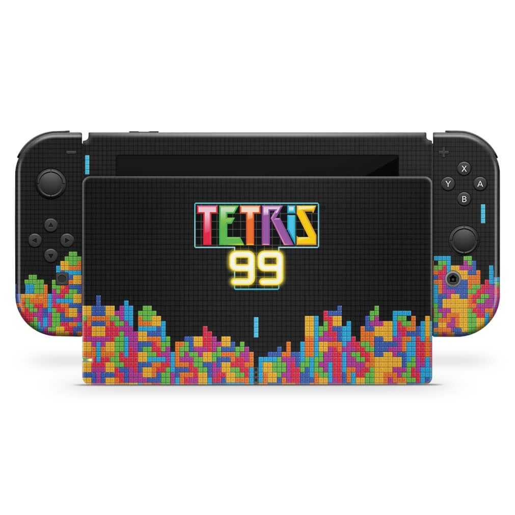 Skin Anti-Rage Nintendo Switch 1 - Tetris 99