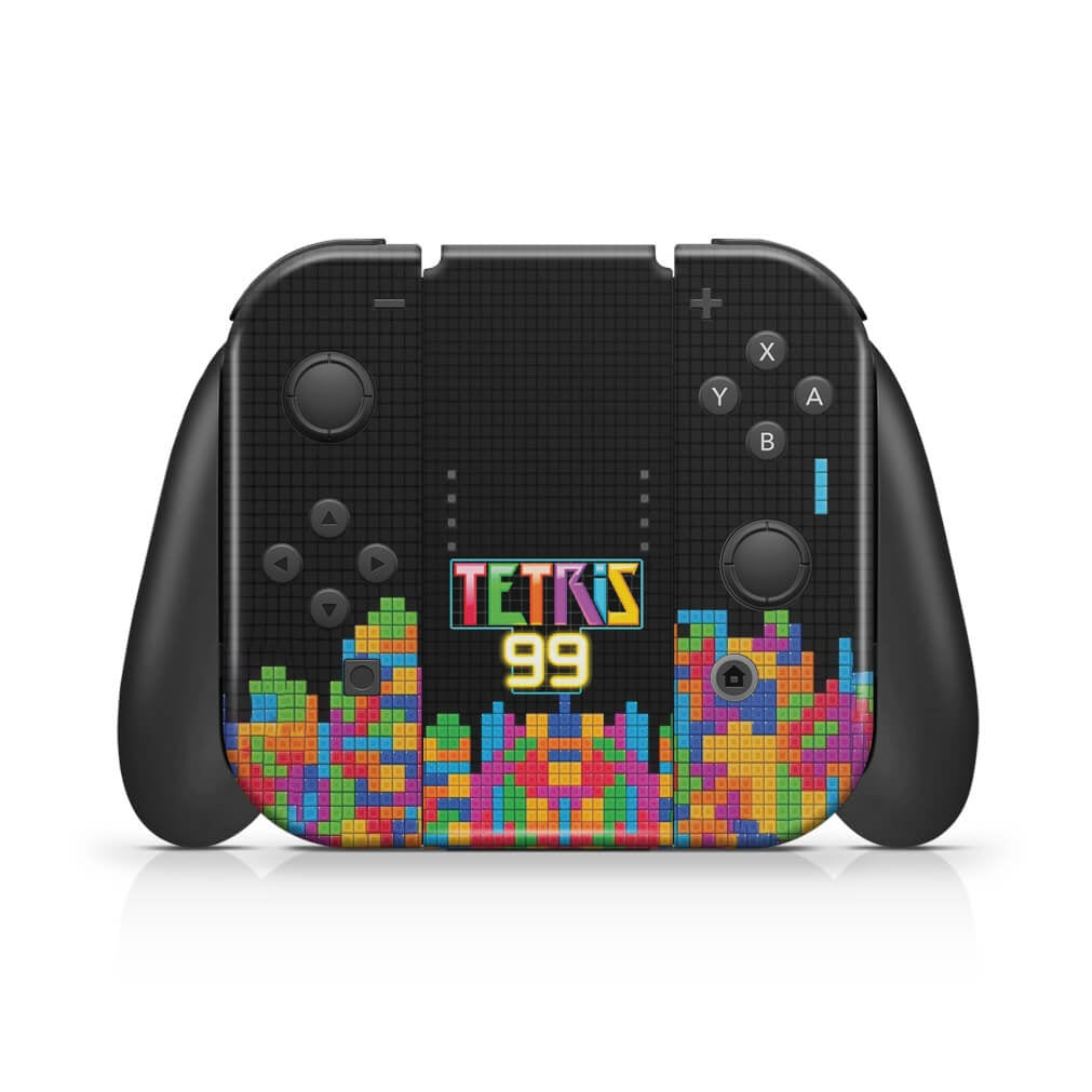 Skin Anti-Rage Nintendo Switch 1 - Tetris 99 - Pop Arte Skins - foto 3