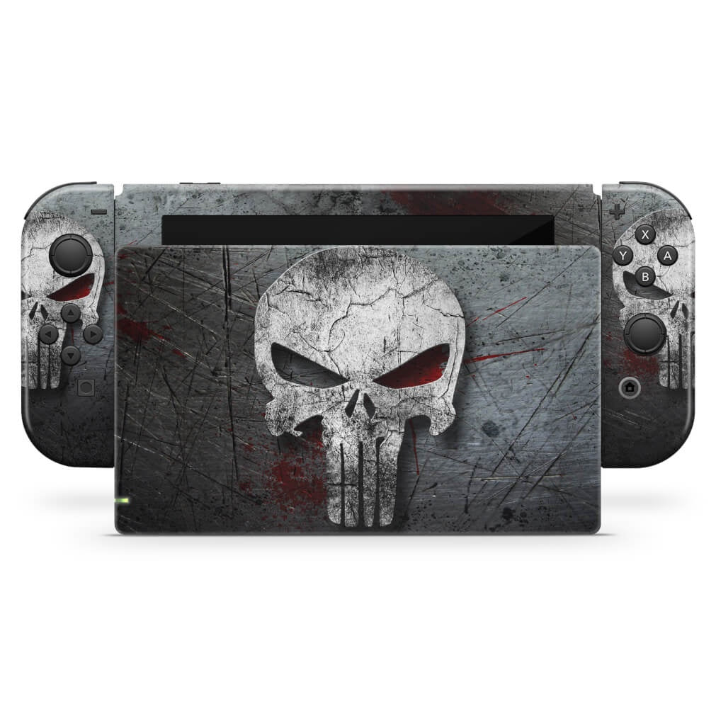 Skin Anti-Rage Nintendo Switch 1 - The Punisher Justiceiro