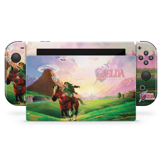 Skin Anti-Rage Nintendo Switch 1 - Zelda Ocarina Of Time