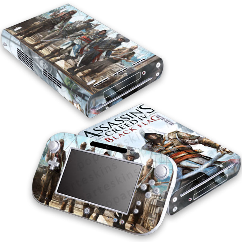 Nintendo Wii U Skin Anti-Rage - Assassins Creed IV Black Flag
