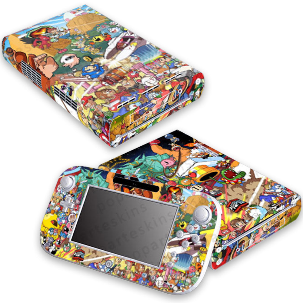 Nintendo Wii U Skin Anti-Rage - Bomber Sticker