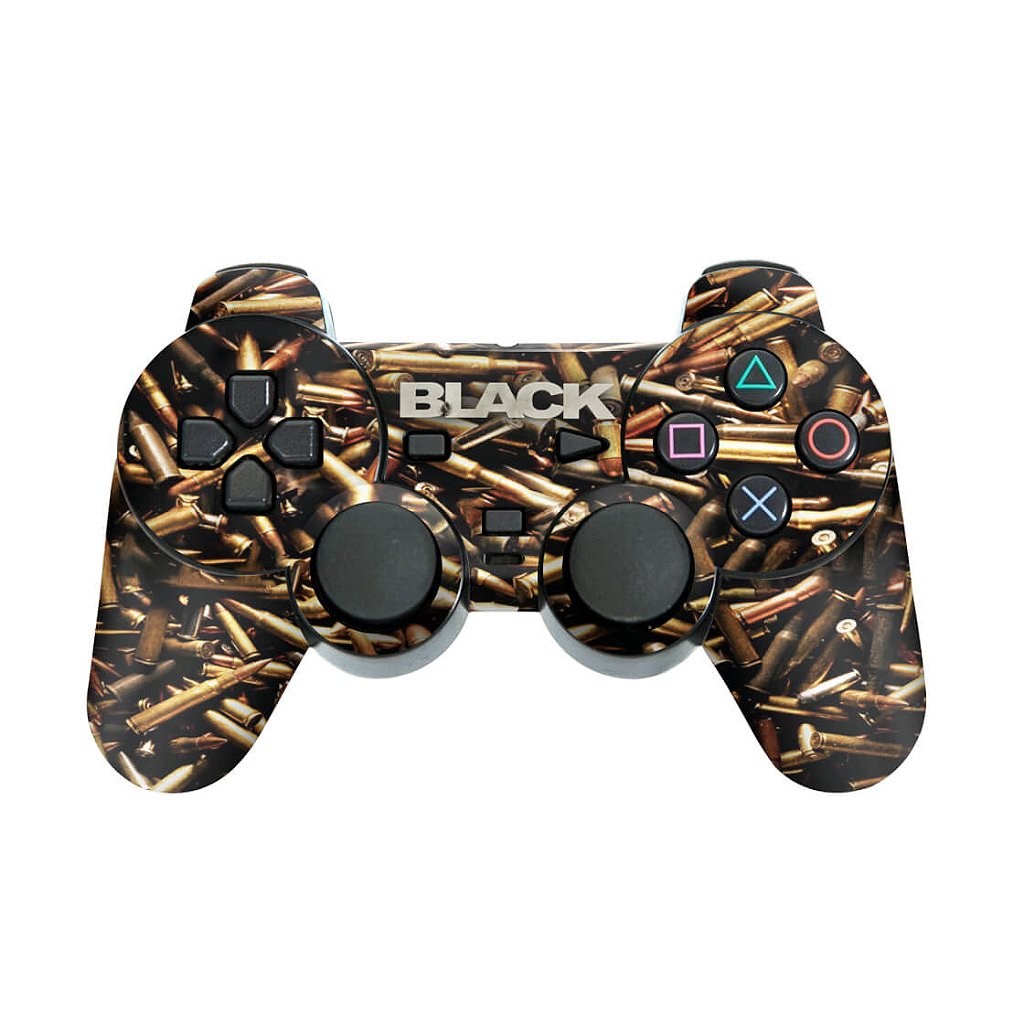 Skin Anti-Rage PS2 Controle - Black