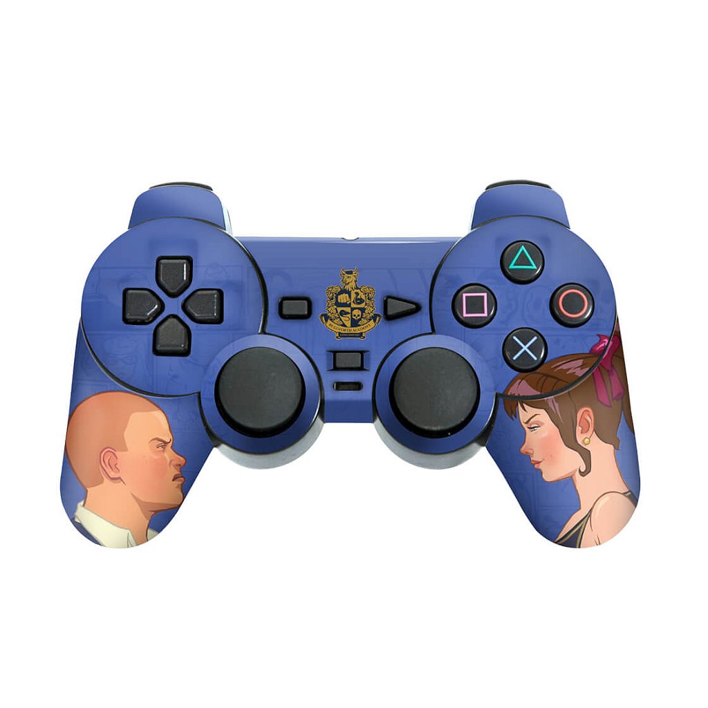 Skin Anti-Rage PS2 Controle - Bully