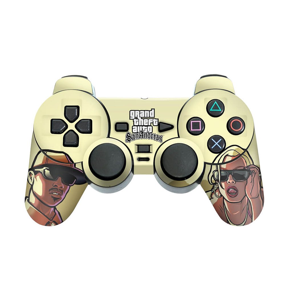 Skin Anti-Rage PS2 Controle - GTA San Andreas
