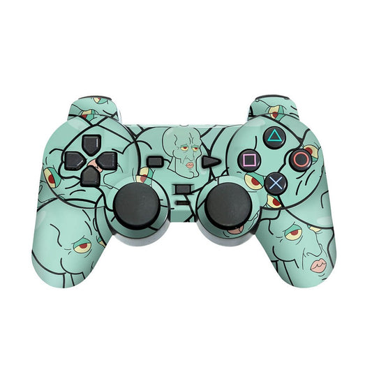 Skin Anti-Rage PS2 Controle - Lula Molusco Bob Esponja